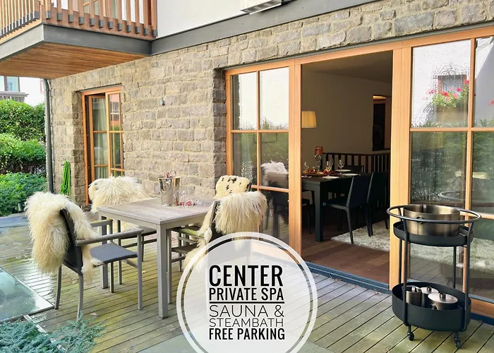 Kitz Deluxe Suite 1 & 2 Im Zentrum Mit Eigenem Spa & Parken By Belle-Stay